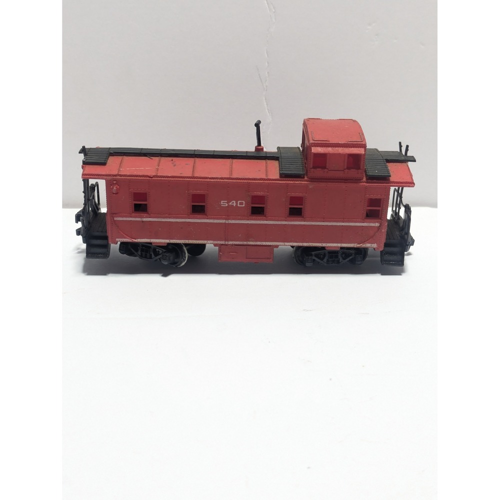 Roco Vintage HO Scale 540 Caboose Red Model Train Car Made in Austria